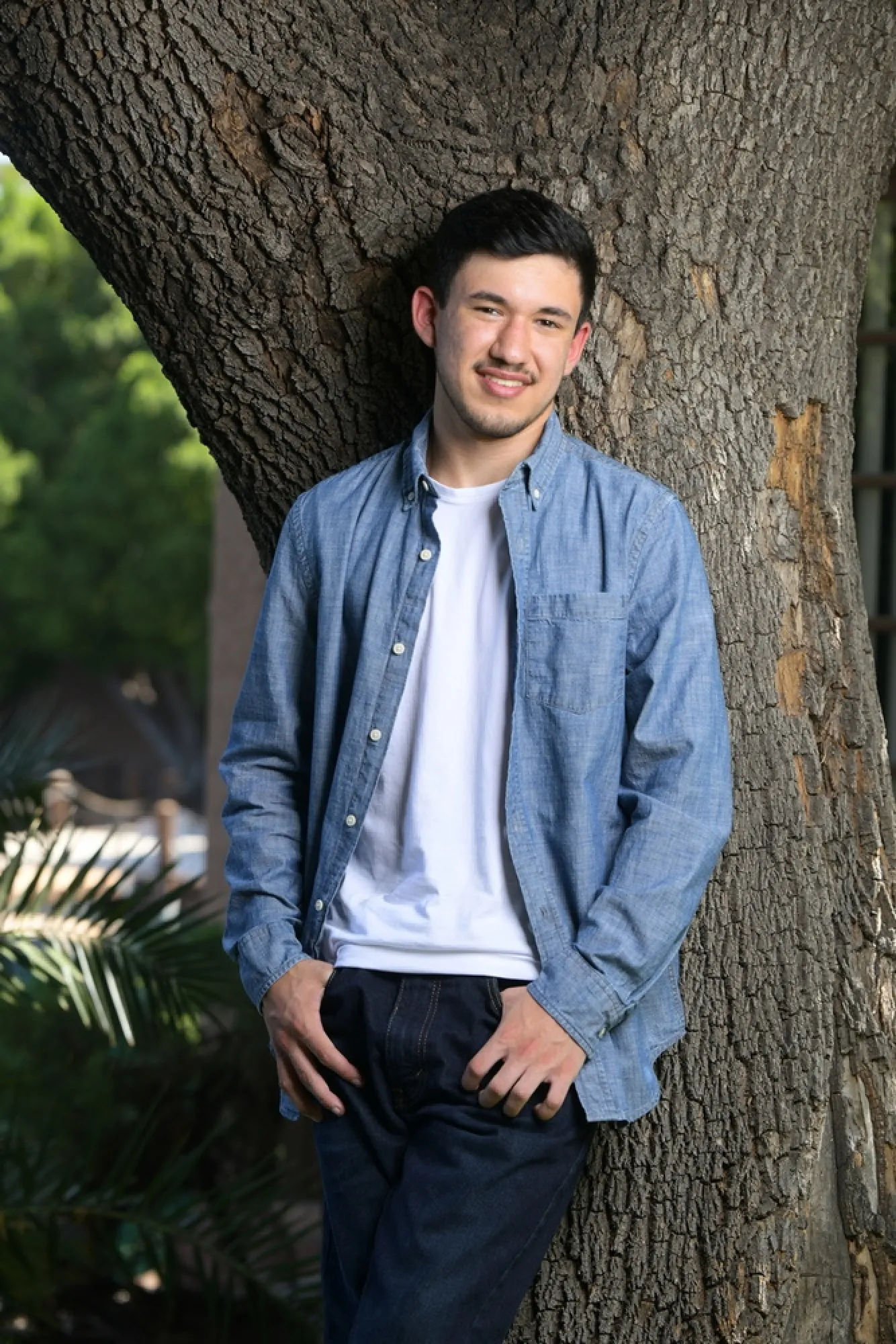 Creative senior portrait example from Southwest Portraits studio